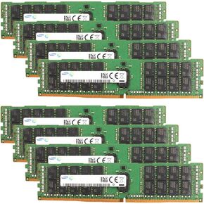 Samsung Memory Bundle with 256GB (8 x 32GB) DDR4 PC4-19200 2400MHz Memory Compatible with Dell PowerEdge R430, R630, R730, R730XD, T430, T630 Servers