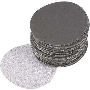 3 Inch Round Flocking Sandpaper Sander Pads Hook and Loop Sanding Disc Silicon Carbide Sandpaper 7000 Grit 30pcs
