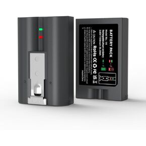 Replacement Battery for Ring, [2024 New Upgraded] 7200mAh High Capacity for Ring-Video Doorbell 2/3/4, Video Doorbell 3 Plus, Stick Up Cam Battery (2nd & 3rd Gen) and Spotlight Cam Battery 1 Pack