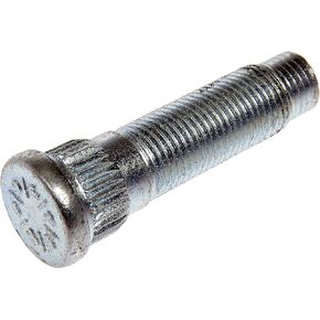 Dorman 610-368 1/2-20 Serrated Wheel Stud - 0.627 In. Knurl, 1-31/32 In. Length Compatible with Select Models, 10 Pack