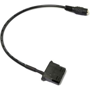 Female DC Power Supply Plug 5.5x2.1mm to 12V 4Pin Molex Power Adapter Round Cable