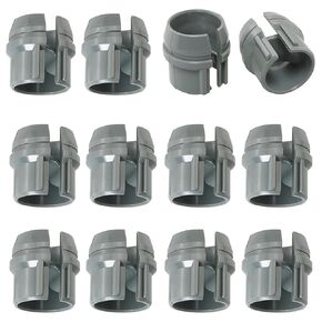 24PCS 1/2 inch Non-Metallic Cable Connectors Plastic Cable Connectors Labor Saving Snap Installation, Single Cable 14/2-10/3 AWG, Two Cables 14/2-12/2-14/3 AWG