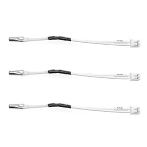3PCS 3D Printer Thermistor NTC 100K 3950 Compatible with Anycubi Kobra Max Compatible with Plus Vyper i3 Mega S Compatible with Pro Cavabien Length 88mm