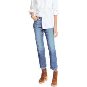 Nautica Women's Jeans Co. Mid-Rise Boyfriend Denim