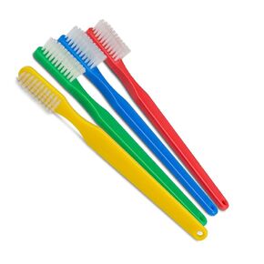 Practivalu Soft Bristle Child Toothbrush, Individually Wrapped Toothbrushes, Assorted Colors, Bulk Pack of 144