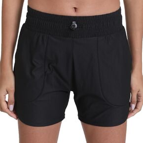 Running Shorts for Women with Liner Athletic Sport Pants Lightweight Gym Workout Shorts with Pockets