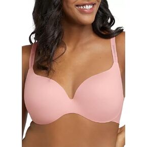 حمالة صدر Maidenform Comfort Devotion Underwire، حمالة صدر مريحة مع No-Poke DreamWire، حمالة صدر تي شيرت بتغطية كاملة (as1، Cup_Band، d، 38، Rose Bloom Pink) in Kuwait