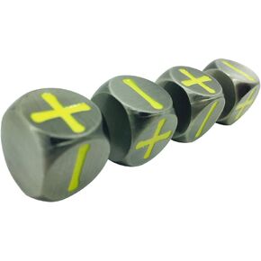 Official Fate & Fudge Systems Blacksmiths Anvil Dice by Norse Foundry – Pack of 4 Officially Licensed Dice Set
