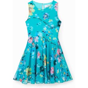 Desigual One Size Girl Knit Dress Sleeveless