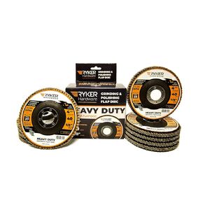 Premium Zirconia 40-Grit Flap Disc (10 Pack) 4.5 Inch x 7/8 Inch Abrasive Grinding Wheels | Type 27 and Type 29-5 of Each Grinder Disc