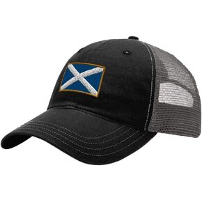 Custom Trucker Hat Richardson Scotland Embroidery City Name Cotton Soft Mesh Cap