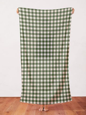 Buffalo Check, Burgundy, Organic Double Gauze by The Yard in Saudi Arabia