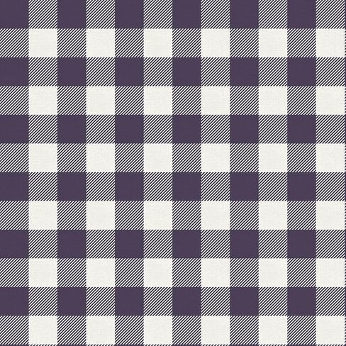 Buffalo Check, Burgundy, Organic Double Gauze by The Yard in Saudi Arabia