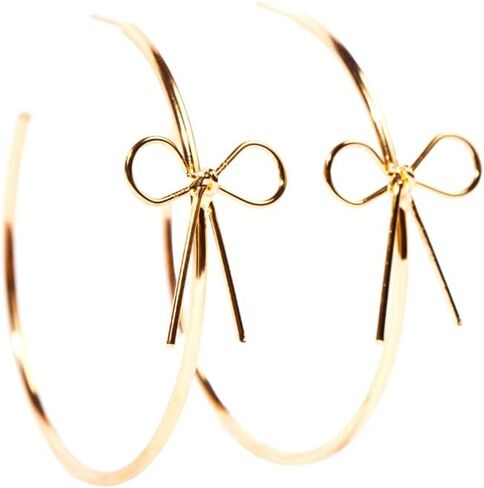 Bow Hoop Earring in Saudi Arabia