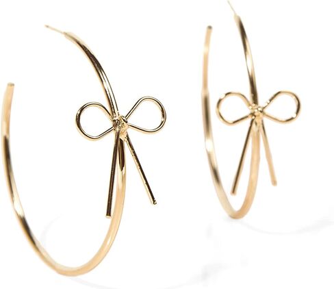 Bow Hoop Earring in Saudi Arabia