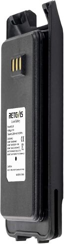 بطارية جهاز اتصال لاسلكي Retevis RT81، متوافقة مع TYT MD-390 MD-UV390 RT81 RT81V RT50 RT8 أجهزة الراديو ثنائية الاتجاه، 2200 مللي أمبير في الساعة، بطارية بديلة ليثيوم أيون أصلية (عبوة واحدة) in Saudi Arabia