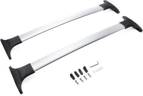 MotorFansClub Roof Rack Cross Bars Fit for Ford Ecosport 2013 2014 2015 2016 2017 2018 2019 2020 2021 2022 Baggage Luggage Cargo Rack Aluminum Alloy in Saudi Arabia