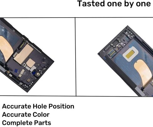 OLED for Samsung Galaxy S23 Ultra 5G LCD Screen Replacement for Samsung S23 Ultra Touch Digitizer Display Screen Assembly with Frame Toolkits S918U S918A US Version(Black) in Saudi Arabia