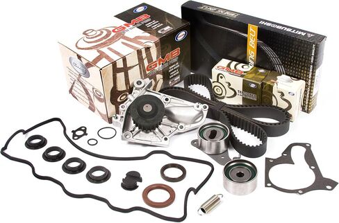 Evergreen TBK138MVC متوافق مع 87-01 تويوتا كامري سيليكا MR2 RAV4 2.0L & 2.2L 3SFE/5SFE طقم حزام التوقيت غطاء الصمام طوقا مضخة مياه GMB in Kuwait