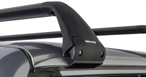 Complete Roof Rack Kit Cross Bars and Legs Compatible with Jeep Wrangler or Gladiator in Kuwait