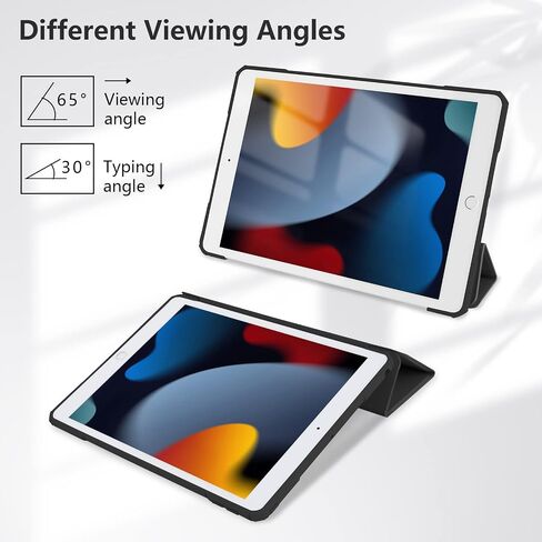 iPad 10.2 Case, Protective Cover with Pencil Holder, Auto Sleep/Wake, Slim Soft TPU Back, Green in Saudi Arabia