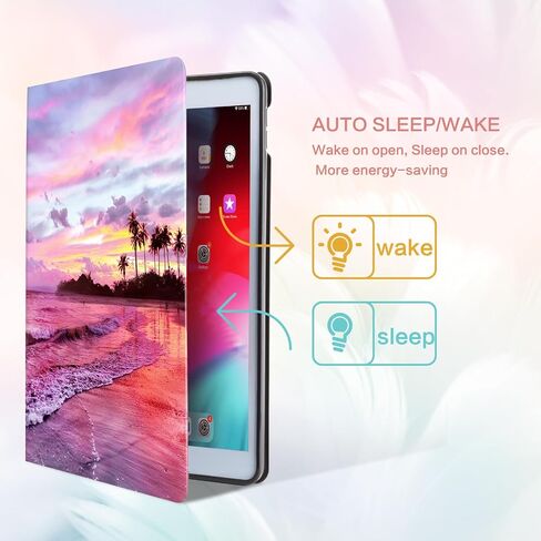 حافظة Lokigo New iPad 10.2 لجهاز iPad الجيل التاسع / حافظة iPad الجيل الثامن / حافظة iPad الجيل السابع 10.2 بوصة حافظة iPad للأطفال متعددة الزوايا غطاء iPad الجيل التاسع، سلحفاة in Kuwait