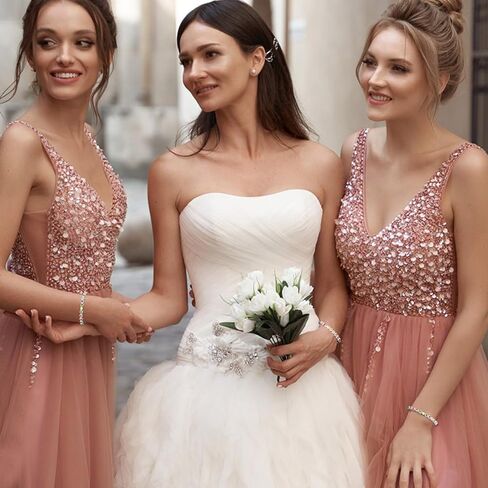 حفلة العازبة المفضلة 12 قطعة أساور فريق العروس الطين سوار مطرز لحفل الزفاف دش الصيف الشاطئ حفل زفاف in Kuwait