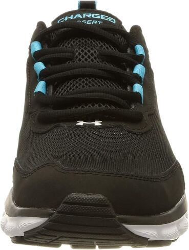 Under Armour Men's Charged Assert 9, (009) Black/Blue Surf/White, 8, US in Saudi Arabia