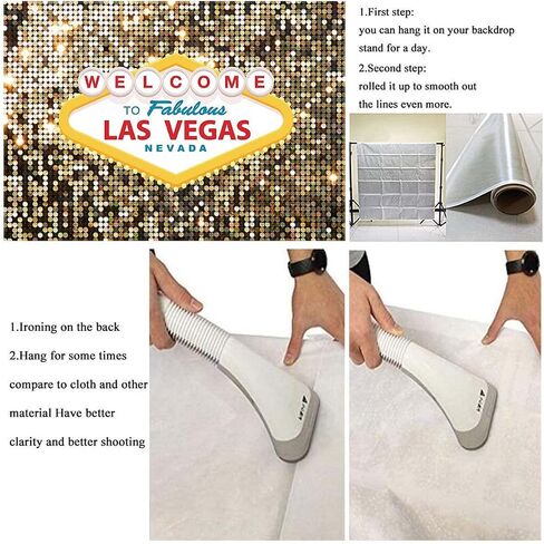 Welcome to Las Vegas Photography Backdrops 7x5ft Vinyl Fabulous Casino Poker Movie Themed Vintage Costume Dress-up Birthday Prom Ceremony Photo Background Studio Booth Props Supplies in Saudi Arabia