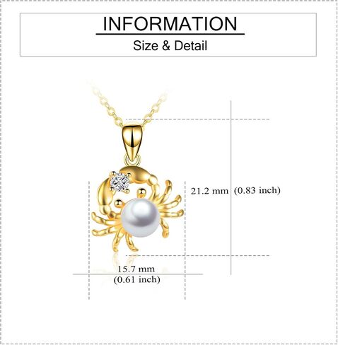 MONGAS Ocean Necklace Compass/Mermaid/Dolphin/Anchor/Crab/Palm Tree/Mermaid Tail Necklace Sterling Silver Crystal Pendant Necklace Beach Nautical Jewelry Gifts for Women Girls in Saudi Arabia