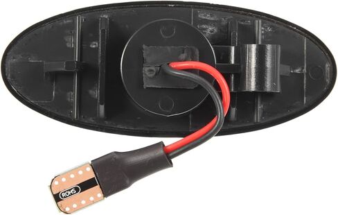 X AUTOHAUX 1 Pair Car Markers Accessories Side Marker Lights Turn Signal Light Assembly 26160-8990A for Nissan Cube 2009-2014 Black Lens in Saudi Arabia
