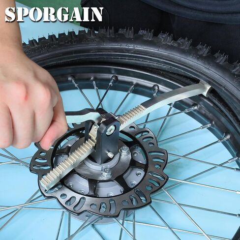 Dirt Bike Tire Changing Tool Kit for Motocross, Enduro, Dirt Bikes 16" to 21" Wheels, Comes with 15/17/20/25mm Axles in Kuwait