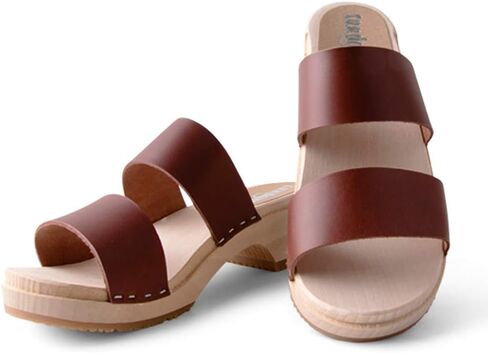 Sandgrens Swedish Handmade Wooden Clog Sandal | Stockholm Low in Kuwait