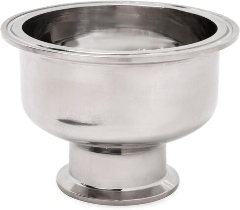 ثلاثي المشبك وعاء المخفض الفولاذ المقاوم للصدأ 304 تركيبات صحية الثقيلة ثلاثي المشبك الحجم (4 بوصة × 2 بوصة) in Kuwait