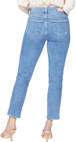 PAIGE Women's Cindy Crop Exposed Button Fly High Rise in Saudi Arabia