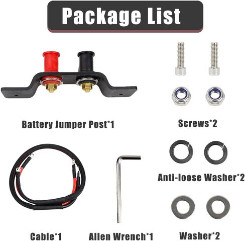 UTV Battery Jump Post Starter ATV Jumpstart طقم نقل أطراف البطارية UTV ATV in Kuwait