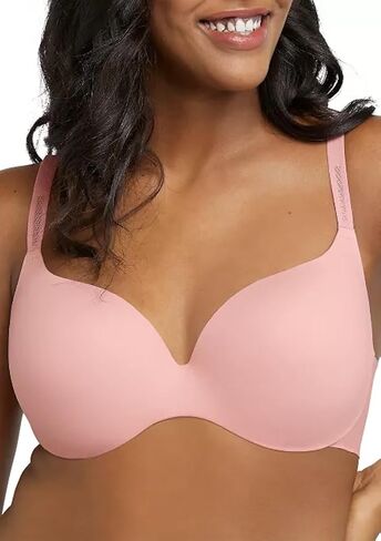 حمالة صدر Maidenform Comfort Devotion Underwire، حمالة صدر مريحة مع No-Poke DreamWire، حمالة صدر تي شيرت بتغطية كاملة (as1، Cup_Band، d، 38، Rose Bloom Pink) in Saudi Arabia
