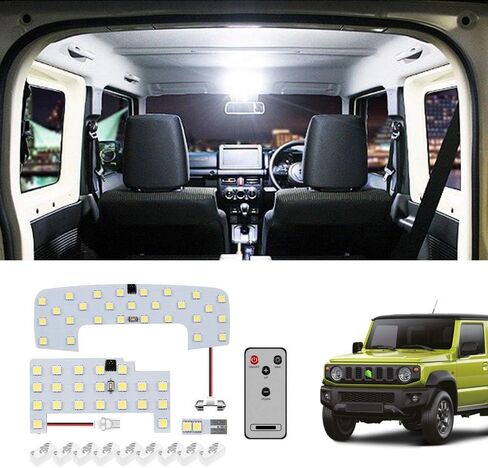 مصابيح LED Mixsuper متوافقة مع 2018-2023 مصابيح سوزوكي جيمي JB74W JB64 الداخلية SMD سوبر وايت برايت قبة LED أضواء القراءة in Saudi Arabia