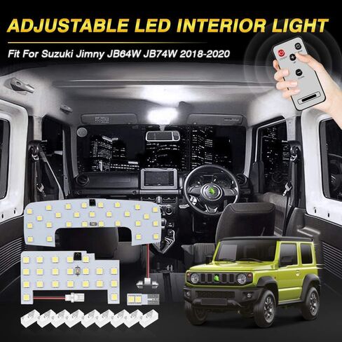 مصابيح LED Mixsuper متوافقة مع 2018-2023 مصابيح سوزوكي جيمي JB74W JB64 الداخلية SMD سوبر وايت برايت قبة LED أضواء القراءة in Saudi Arabia