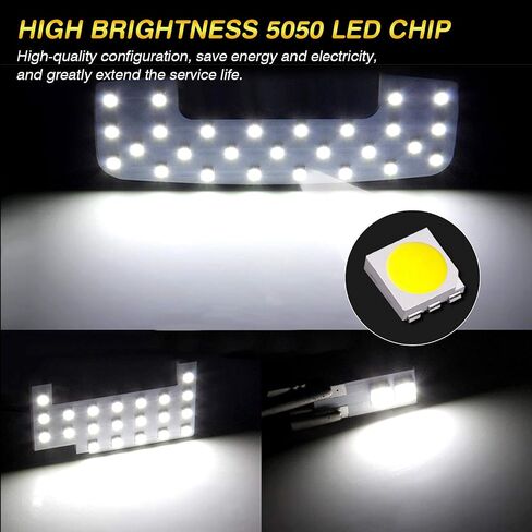 مصابيح LED Mixsuper متوافقة مع 2018-2023 مصابيح سوزوكي جيمي JB74W JB64 الداخلية SMD سوبر وايت برايت قبة LED أضواء القراءة in Saudi Arabia