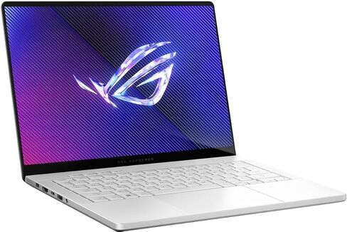 [2024] ASUS ROG Zephyrus G14 GA403UI-G14.R94070 Pro Extreme (AMD Ryzen 9 8945HS, 32GB RAM, 4TB NVMe SSD, NVIDIA GeForce RTX 4070, 14" 120Hz OLED, Windows 11) Gaming Laptop - Platinum White in Kuwait