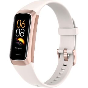 1 Pack Sport Bands Compatible with C60 Fitness Tracker,Silicone Waterproof Strap with Installation Tools（Not include Fitness Tracker） (Black) in Kuwait