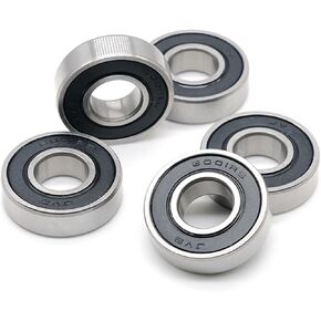 S6001-2RS S6001RS 12 * 28 * 8mm Deep Groove Ball Bearing Double Rubber Cover 2Pcs in Saudi Arabia