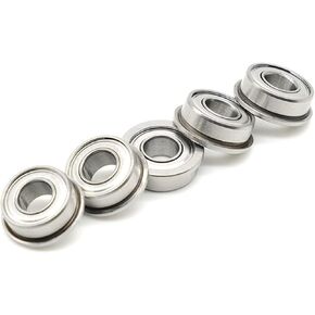 SMF105ZZ Flange Hybrid Ceramic 5 * 10 * 4mm Double Shielded Stainless Steel Ball Bearings 2Pcs in Saudi Arabia