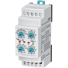 GKM-11 220VAC Monophase Overvoltage & Undervoltage Protection Relay 1PCs in Kuwait