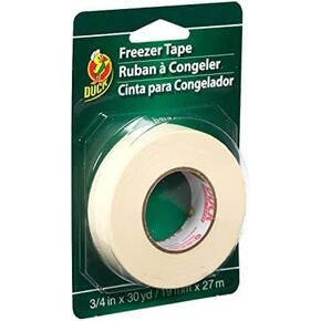Duck Brand Write-On Freezer Tape, 3/4-Inch by 30-Yard, White, Single Roll in Kuwait