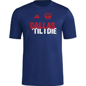 adidas Men's Fc Dallas Pre-Game Short Sleeve T-Shirt in Kuwait