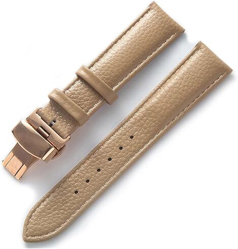 CongYi Leather Watch With Green Soft Cowhide Men's And Women's Watch Accessories Substitute Compatible With Longines Compatible With Tissot Strap Accessories in Kuwait