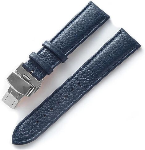 CongYi Leather Watch With Green Soft Cowhide Men's And Women's Watch Accessories Substitute Compatible With Longines Compatible With Tissot Strap Accessories in Kuwait