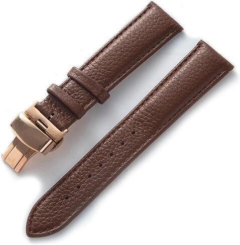 CongYi Leather Watch With Green Soft Cowhide Men's And Women's Watch Accessories Substitute Compatible With Longines Compatible With Tissot Strap Accessories in Kuwait